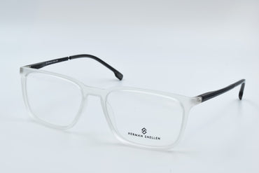 Herman Snellen 004007 , Wayfarer, White Transparent